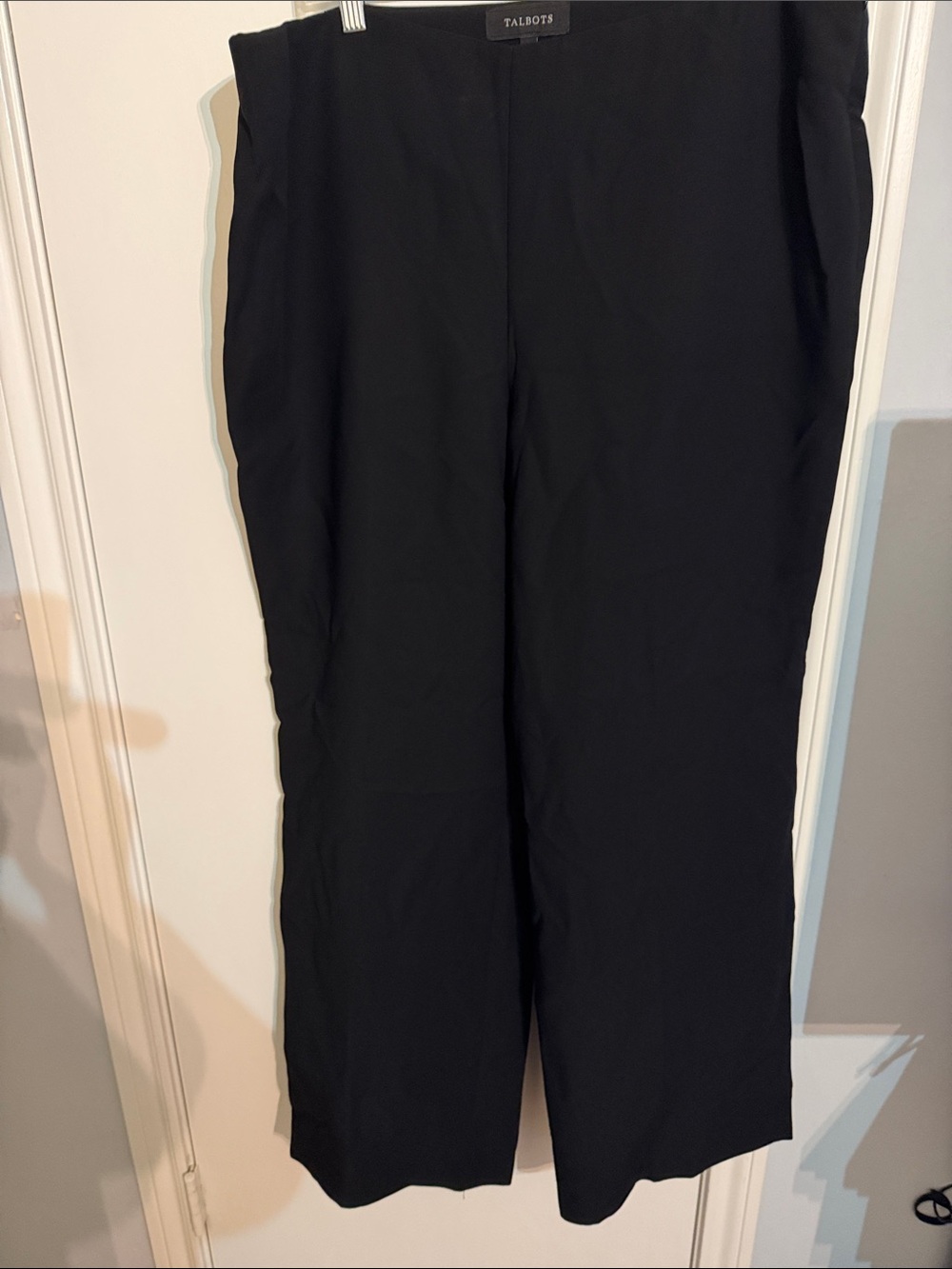 Talbots Black Straight-Leg Dress Pants for Men